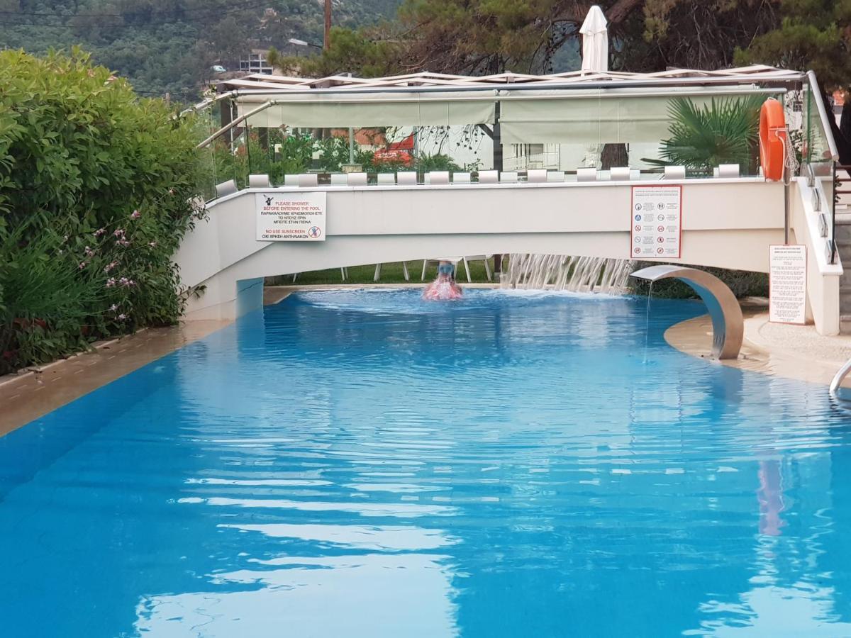 Hatzoudis Luxury Suites Chrysi Ammoudia Buitenkant foto
