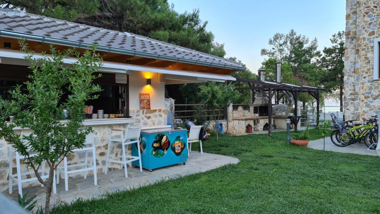 Hatzoudis Luxury Suites Chrysi Ammoudia Buitenkant foto