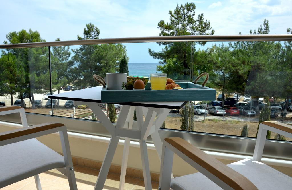 Hatzoudis Luxury Suites Chrysi Ammoudia Buitenkant foto