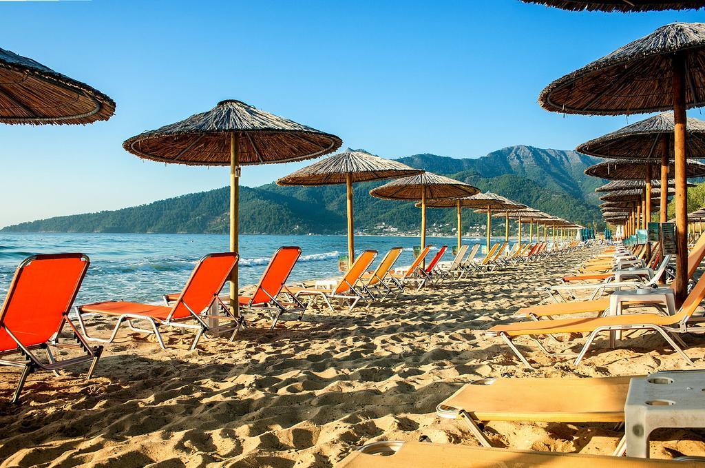 Hatzoudis Luxury Suites Chrysi Ammoudia Buitenkant foto