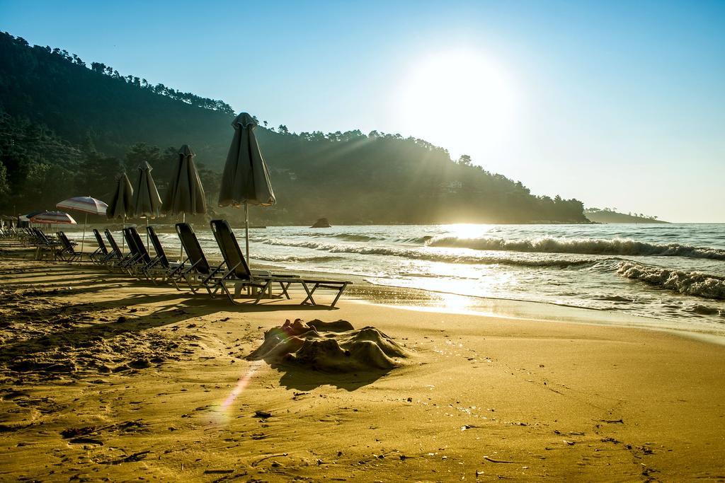 Hatzoudis Luxury Suites Chrysi Ammoudia Buitenkant foto