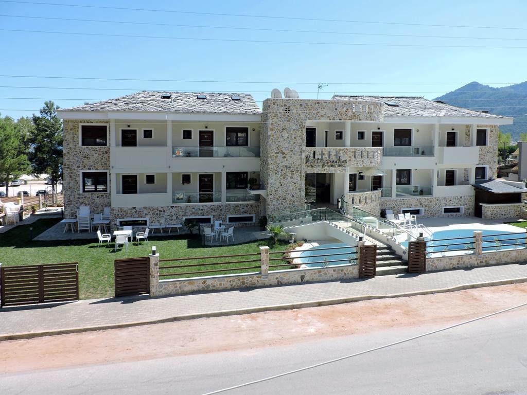 Hatzoudis Luxury Suites Chrysi Ammoudia Buitenkant foto